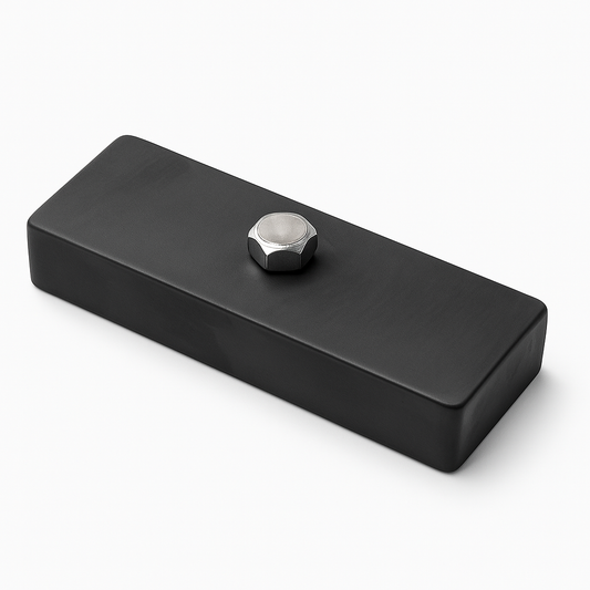 Nonmarring Encased Neodymium Magnet